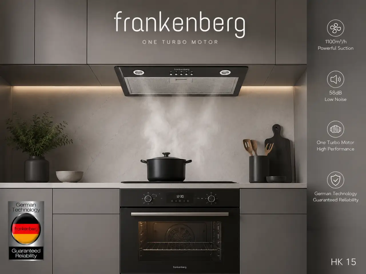 Օդաքարշ պահարան (Вытяжка) Frankenberg HK-15 Megashopping
