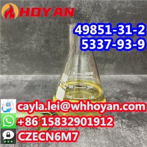 Good Price CAS 49851-31-2 Light Yellow Liquid Pure 2-PHENYL-PENTAN-BROMO-1 1-ONE WA:0086 15832901912