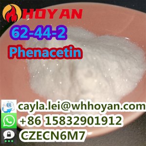 2024 High Quality Pain Relieving CAS 62-44-2 Pure Shiny Phenacetin Powder WA:0086 15832901912