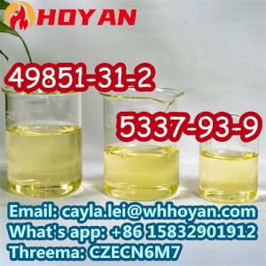 High Quality CAS 49851-31-2 Light Yellow Liquid 2-PHENYL-PENTAN-BROMO-1 1-ONE WA:+86 15832901912