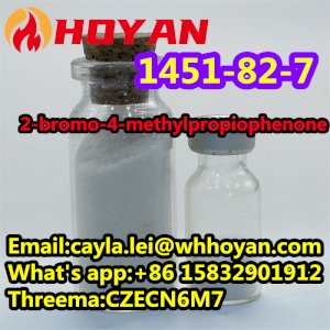 Top Grade CAS 1451–82–7 2-Bromo-4-Methylpropiophenone Powder in Best Price WA:+86 15832901912