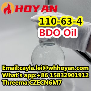 High Quality BDO CAS 110–63–4 1,4-Butenediol in Stock Whatsapp:+86 15832901912