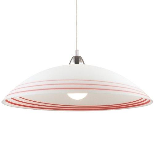 Люстра - Ideal Lux Nik SP1 Bianco E Rosso