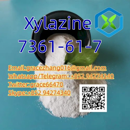 99% Pure Crystal Xylazine HCl Powder Xylazine Hydrochloride Base CAS 7361-61-7